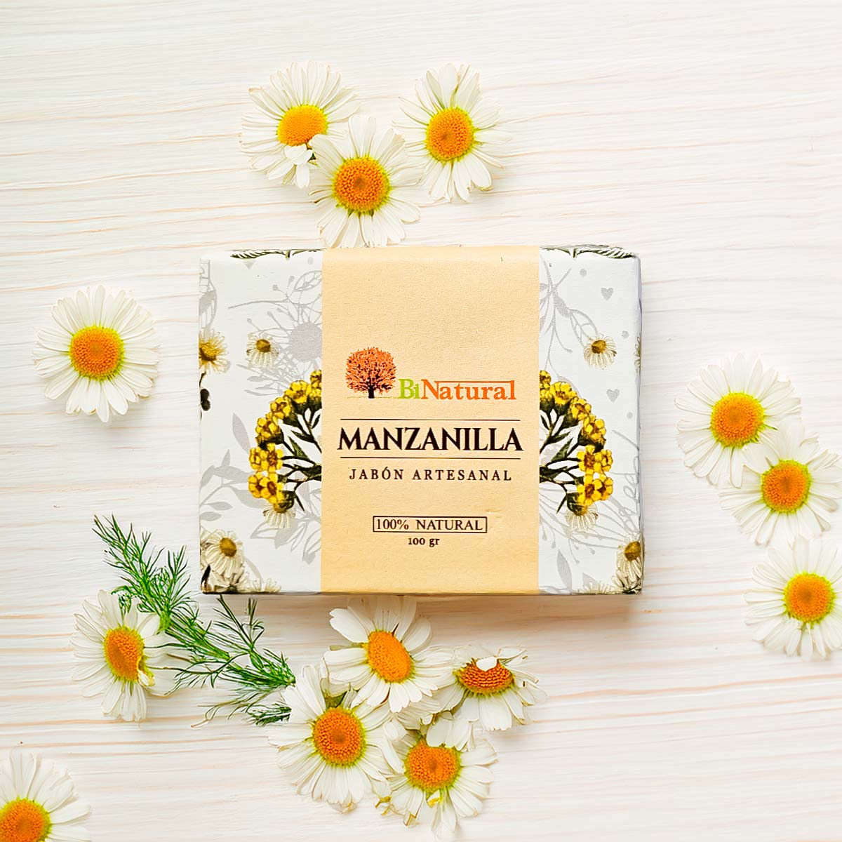 Jabón Artesanal de Manzanilla x 100g