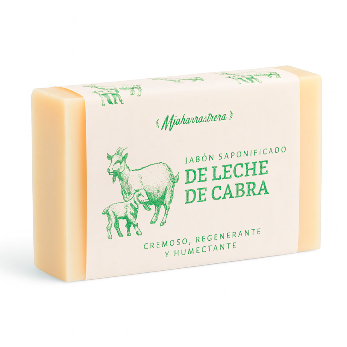 Jabón Artesanal de Leche de Cabra x 90g – Hidratante, Regenerante y Nutritivo