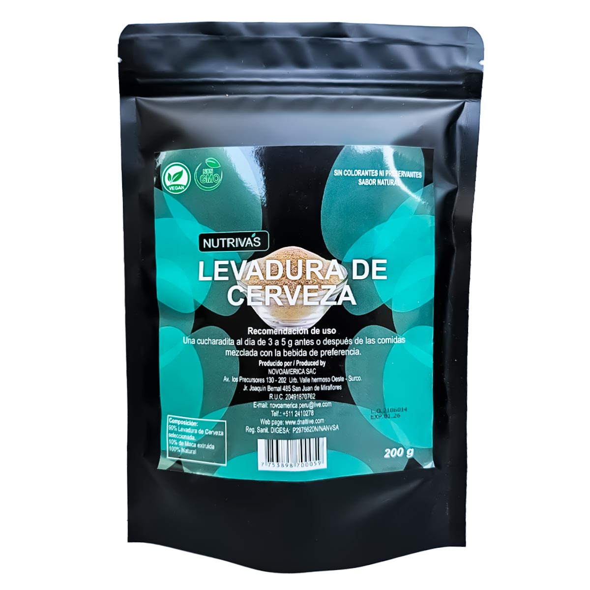 Levadura de Cerveza en polvo x 200g