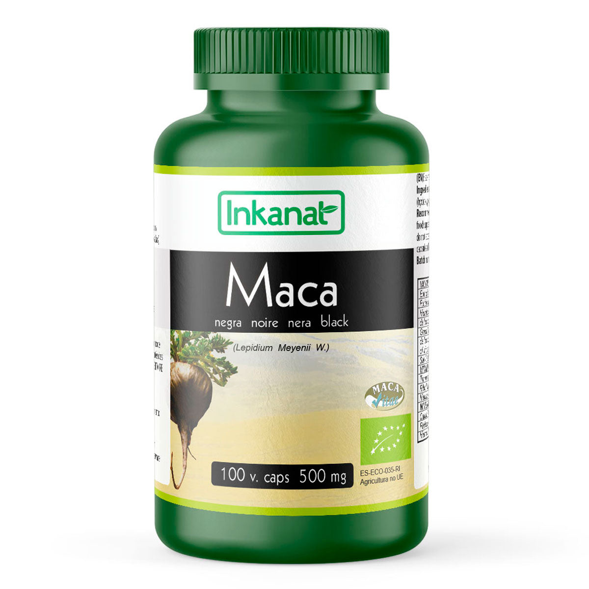 Maca Negra en cápsulas (100 x 500mg)