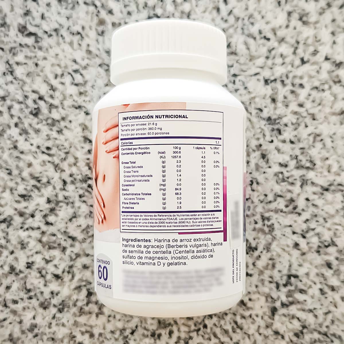 Metformina Natural x 60 cápsulas | Control de Azúcar, Antojos y Grasa Abdominal