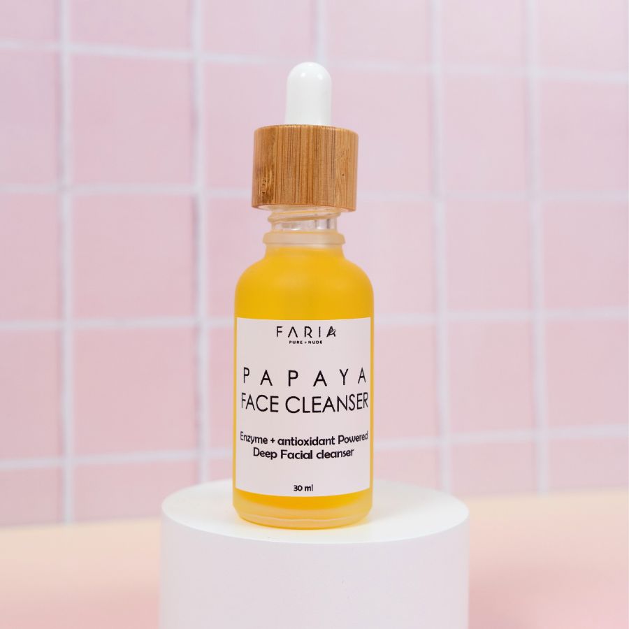Limpiador Facial de Papaya x 30ml | Desmaquillante, Antioxidante e Hidratante