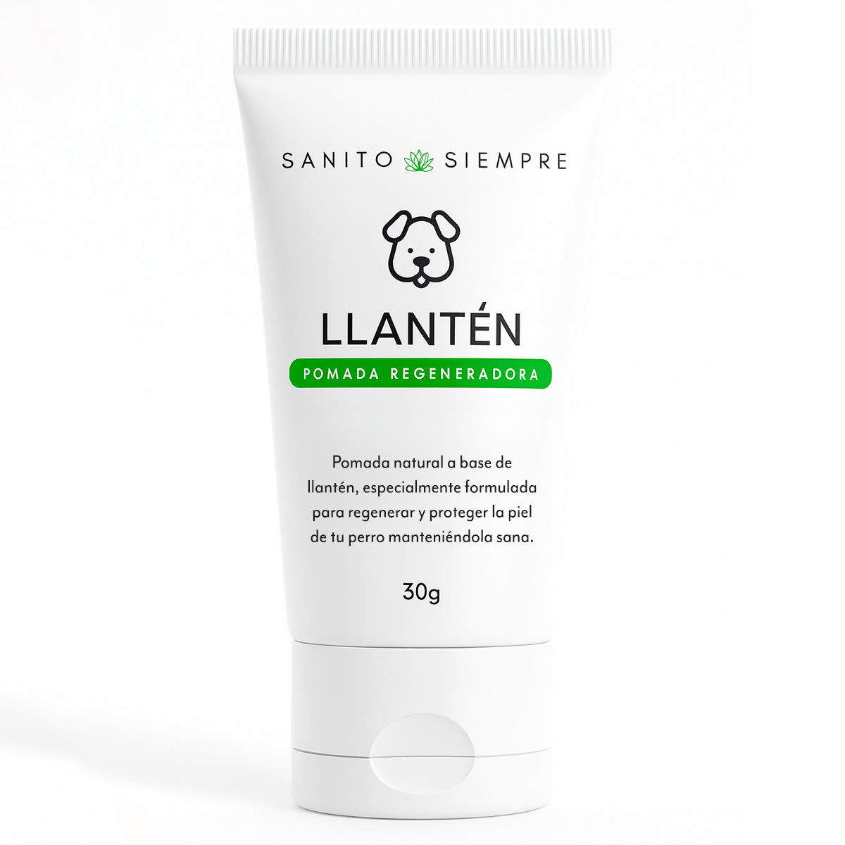 Pomada Regeneradora Natural para Perros | Con Llantén y Vitamina E – Hidratación y Protección