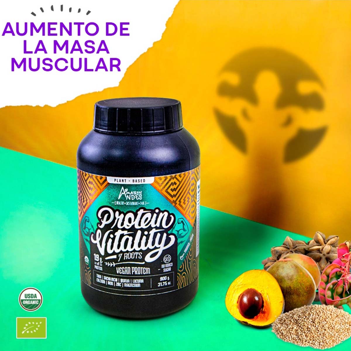 Protein Vitality - Proteína Vegana x 900g