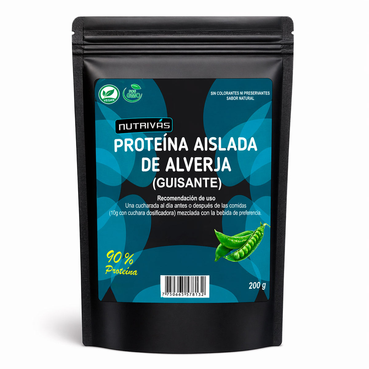 Proteína Aislada de Alverja 90% x 200g – Alta Pureza, Máxima Absorción
