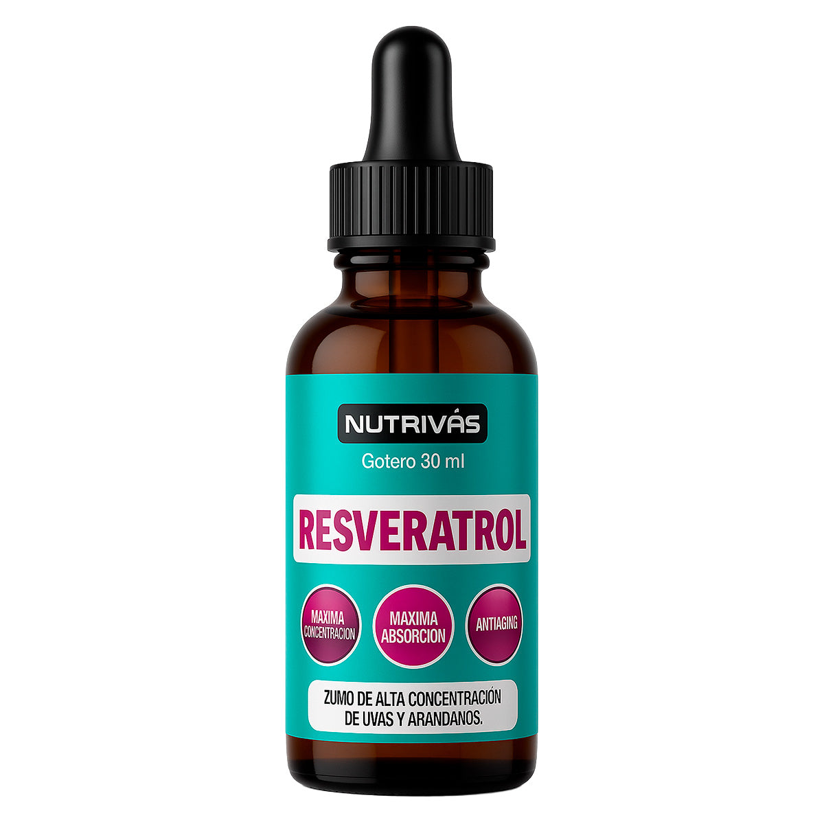 Resveratrol - Extracto Concentrado de Uvas y Arándanos x 30ml