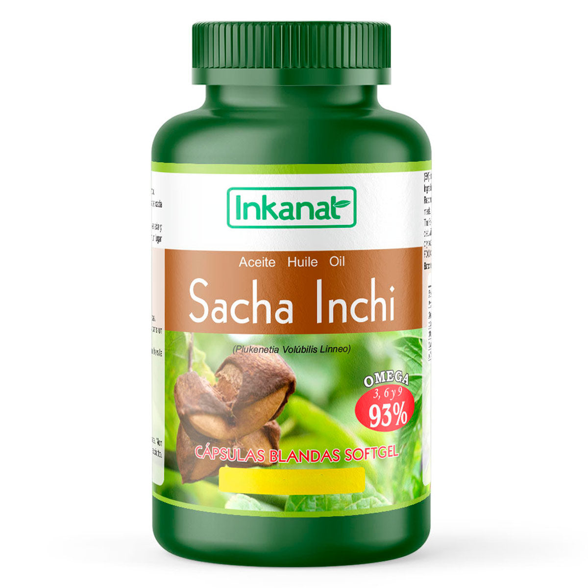 Omega 3-6-9 - Sacha Inchi en cápsulas (100 x 500mg)