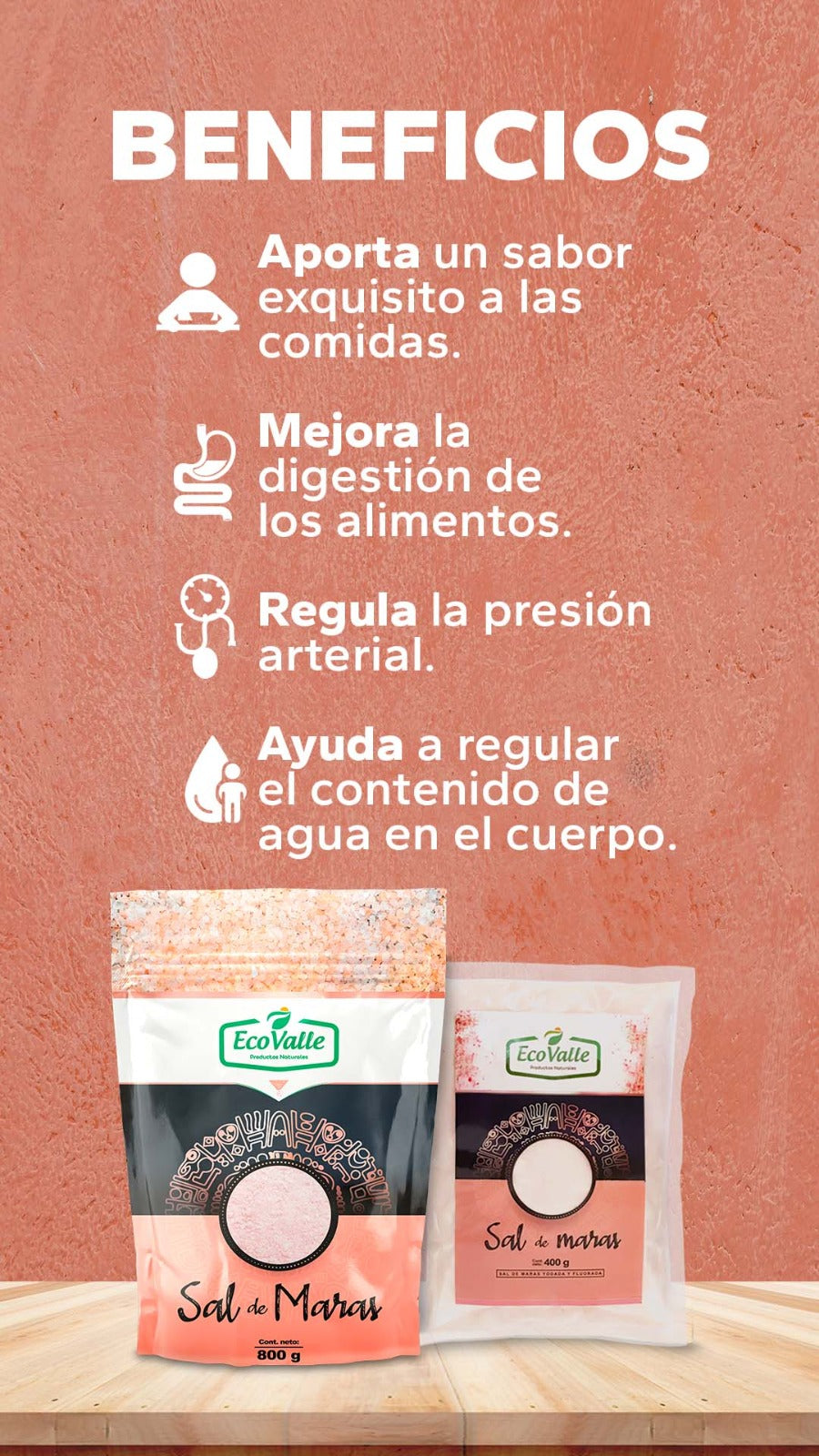 Sal Andina Rosada de Maras Fina x 800g