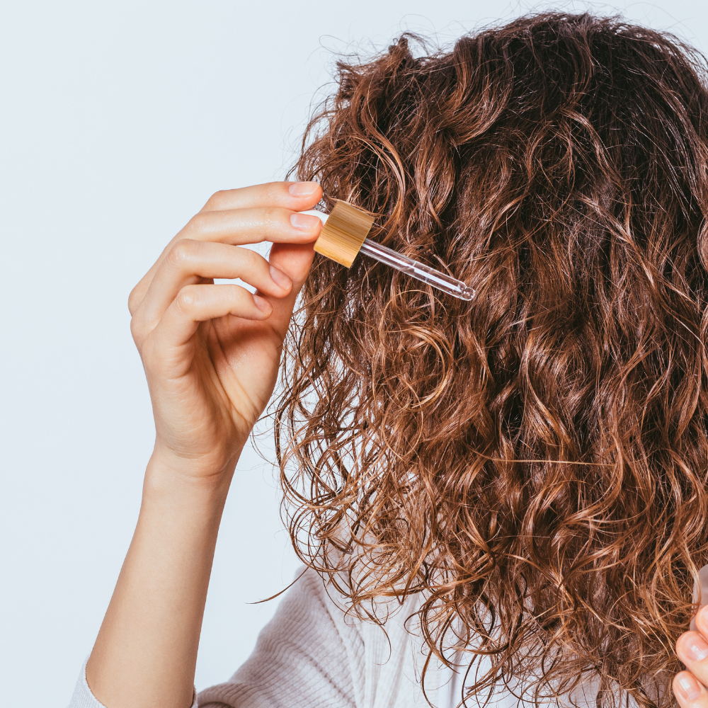 Sérum Capilar Rizos Definidos con Aceite de Argán, Lino y Jojoba x 30ml – Anti Frizz e Hidratante