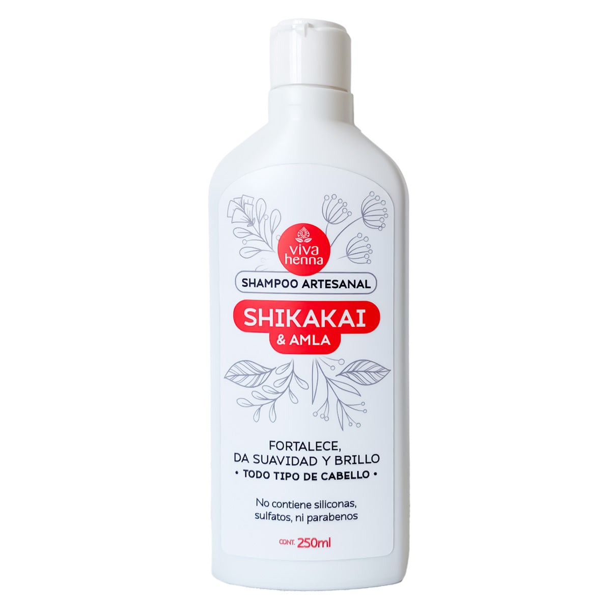 Shampoo de Shikakai y Amla x 250ml