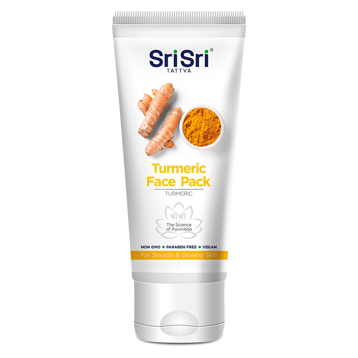 Mascarilla Facial de Cúrcuma x 100g – Antiinflamatoria, Antioxidante y Purificante | Hecha en India