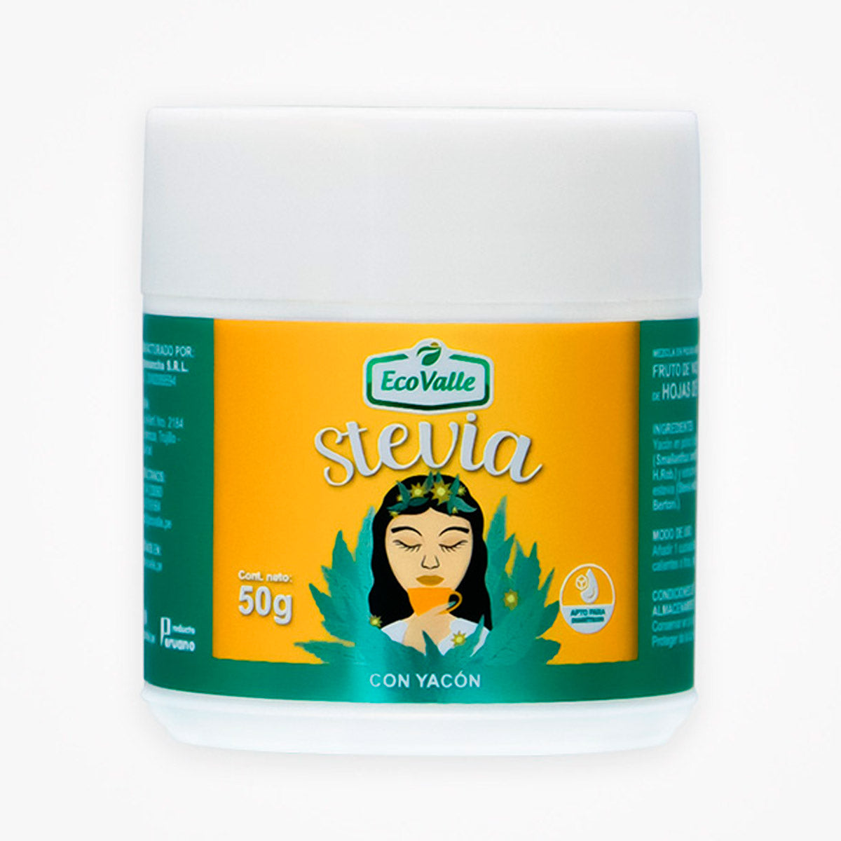 Stevia con Yacón en polvo x 50g