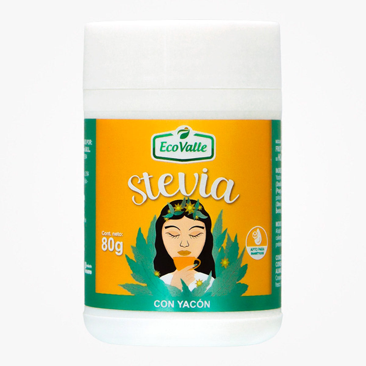 Stevia con Yacón en polvo x 80g