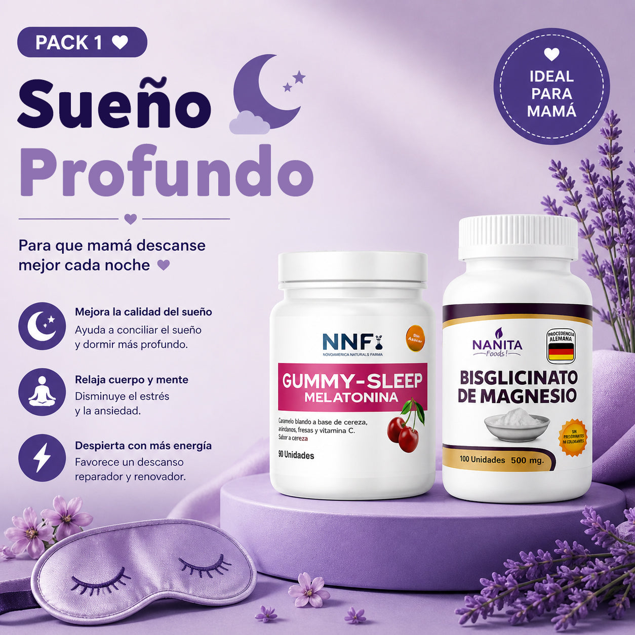💜 Pack “Sueño Profundo”