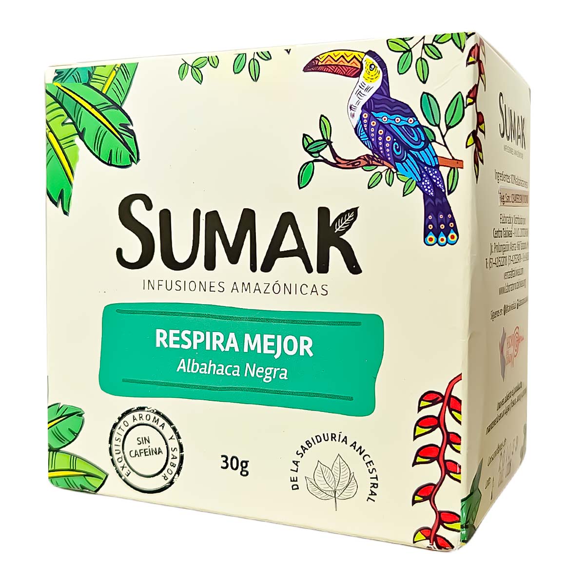 Respira Mejor - Infusión de Albahaca Negra x 30g