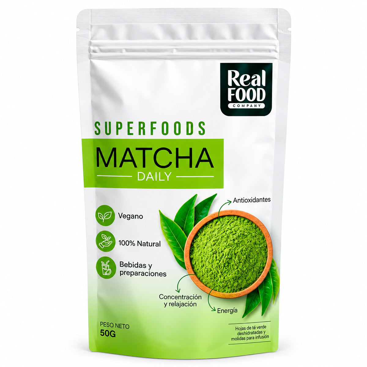 Té Verde Matcha en polvo x 50g