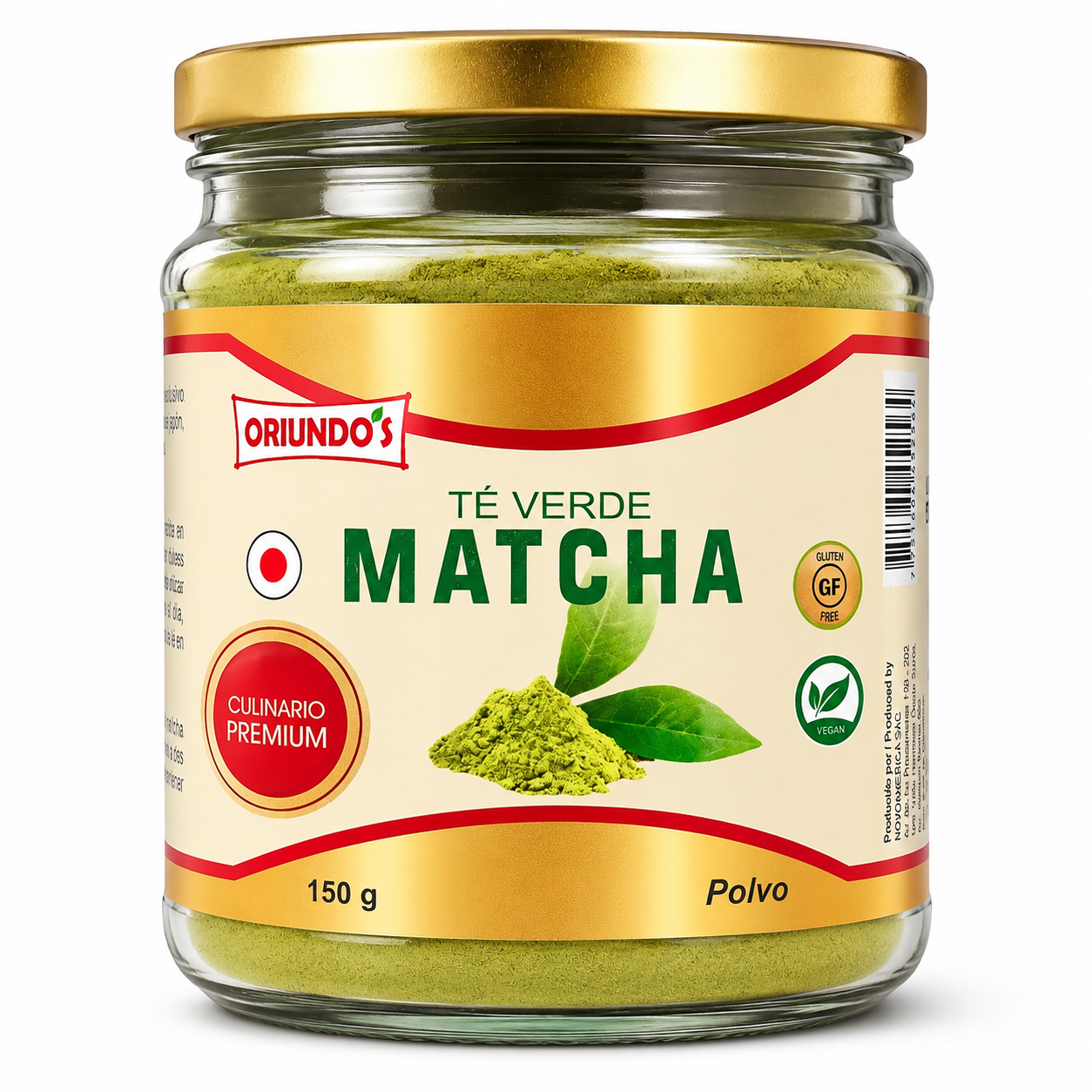 Té Matcha Premium en polvo x 150g | Ideal para Lattes, Batidos, Té y Repostería