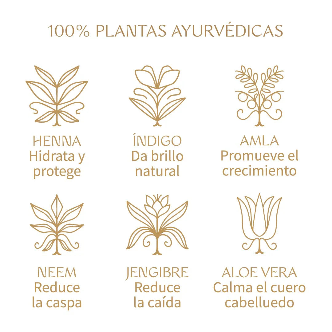 Tinte Orgánico para Cabello - Almendra (antes Tierra Claro)