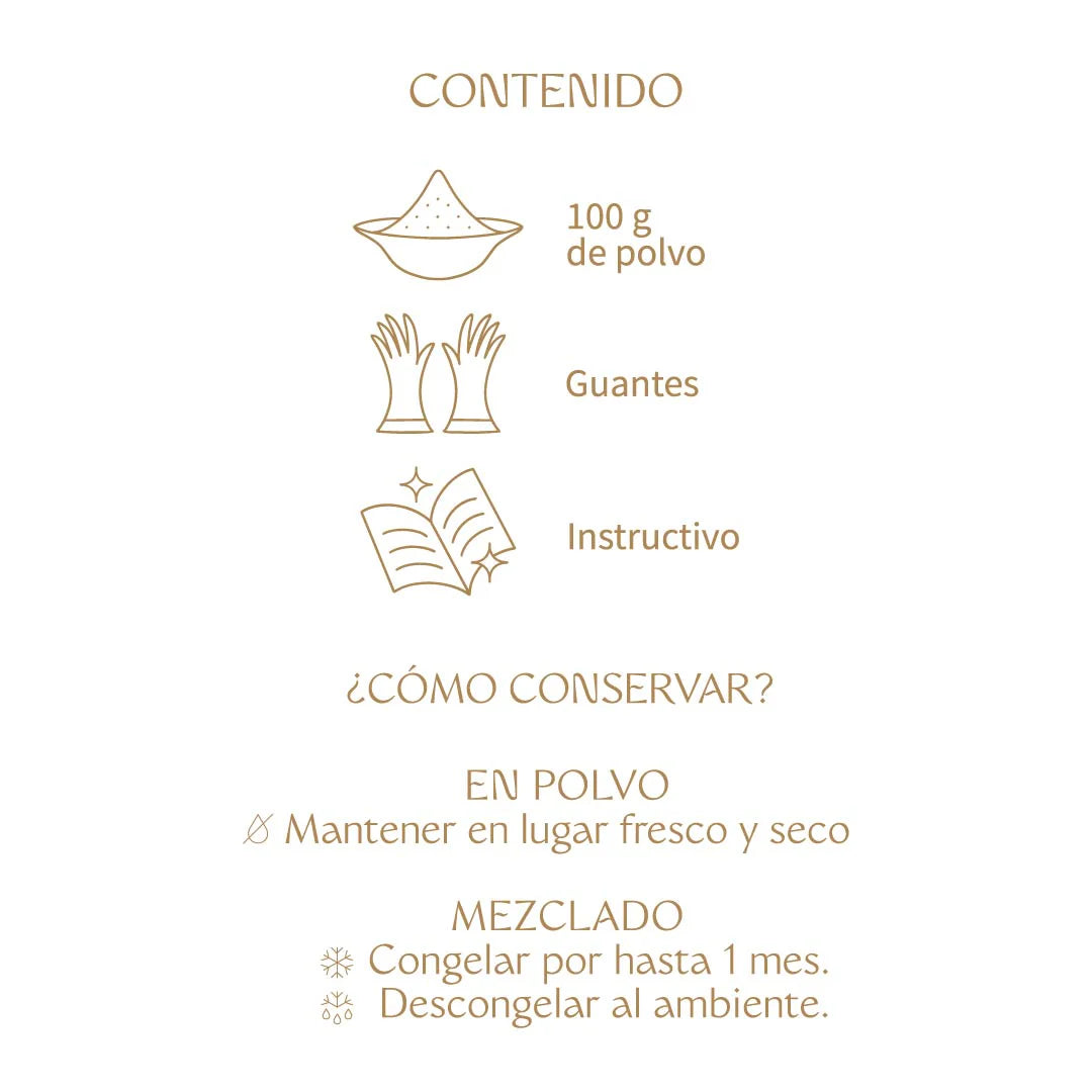 Tinte Orgánico para Cabello - Almendra (antes Tierra Claro)