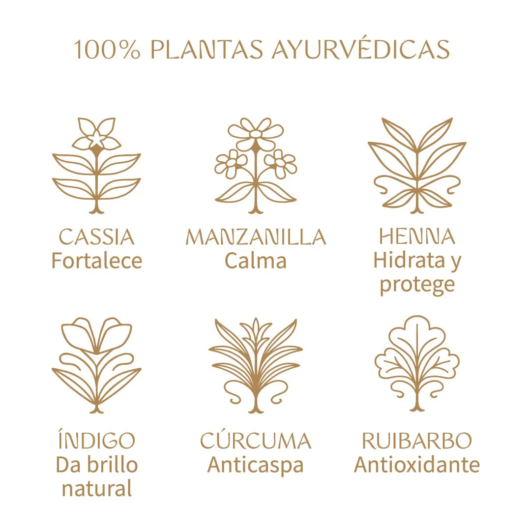 Tinte Orgánico para Cabello - Dorado (antes Rubio Dorado)