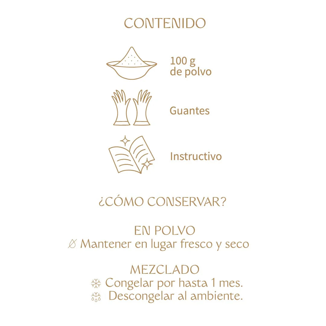 Tinte Orgánico para Cabello - Dorado (antes Rubio Dorado)