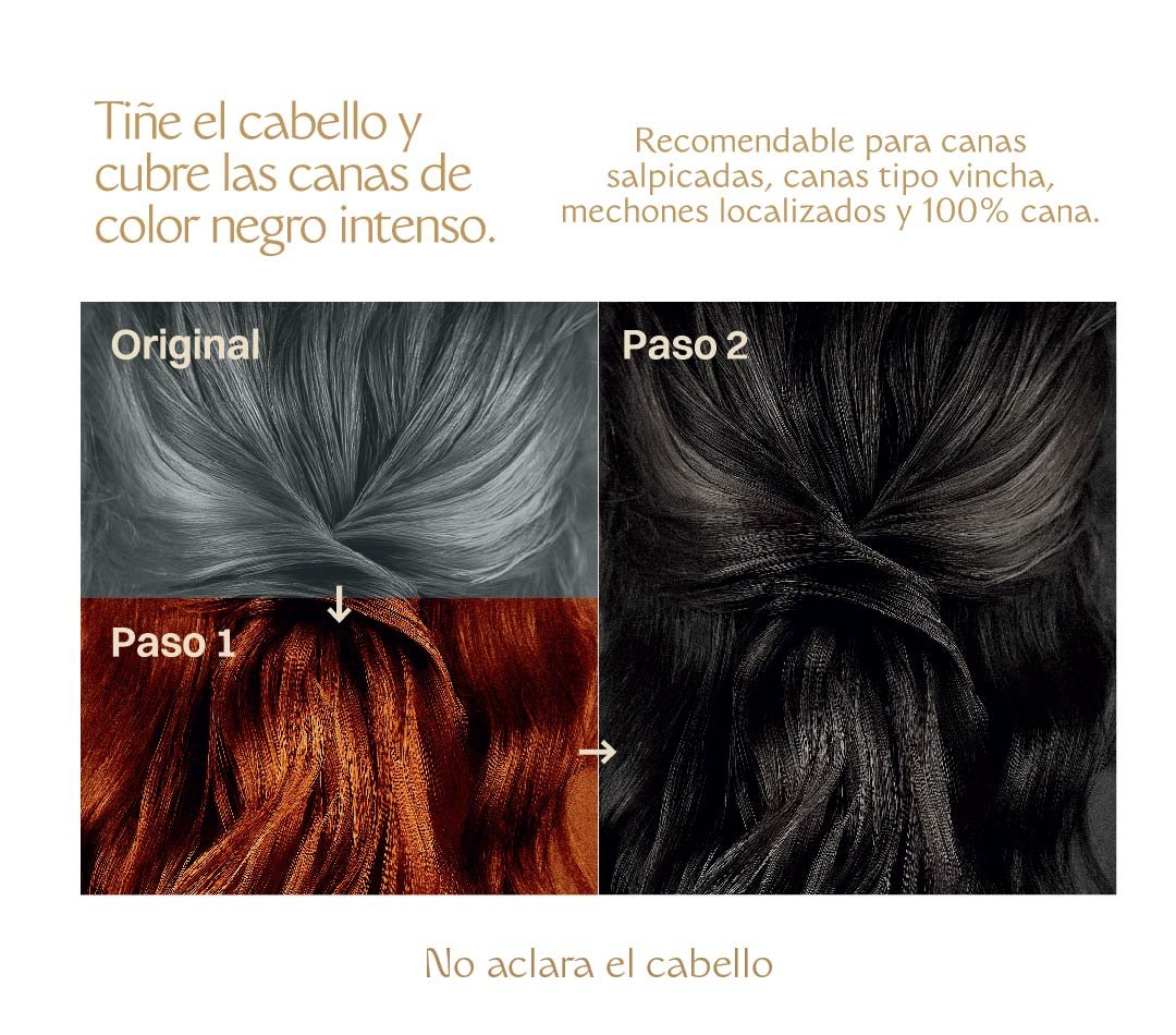 Tinte Orgánico para Cabello - Ónix (antes Negro)