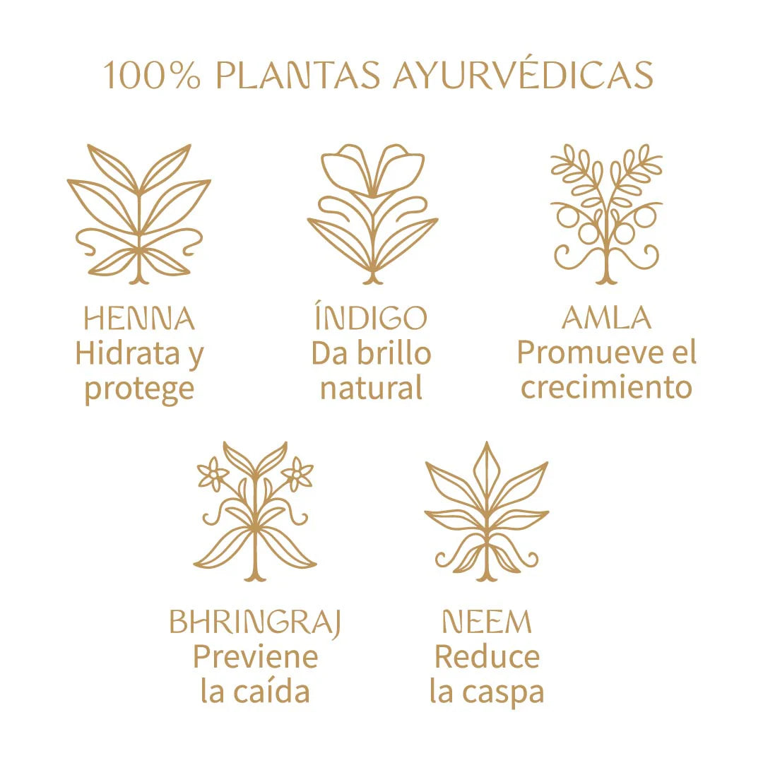 Tinte Orgánico para Cabello - Ónix (antes Negro)