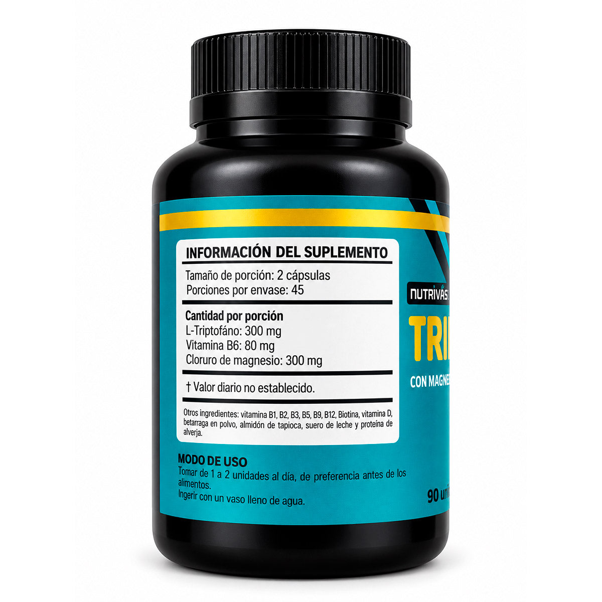Triptófano en cápsulas (90 x 500mg)