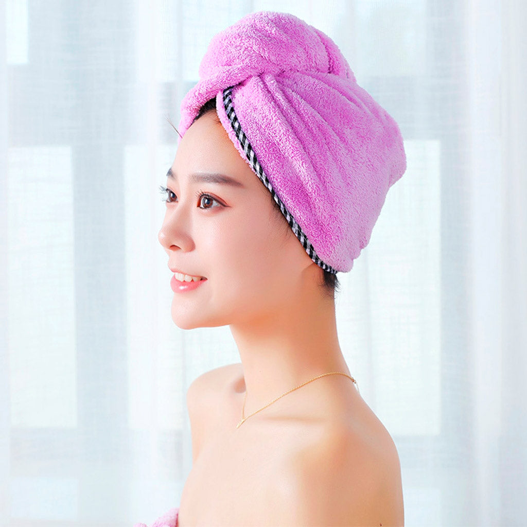 Turbante de Microfibra para Cabello