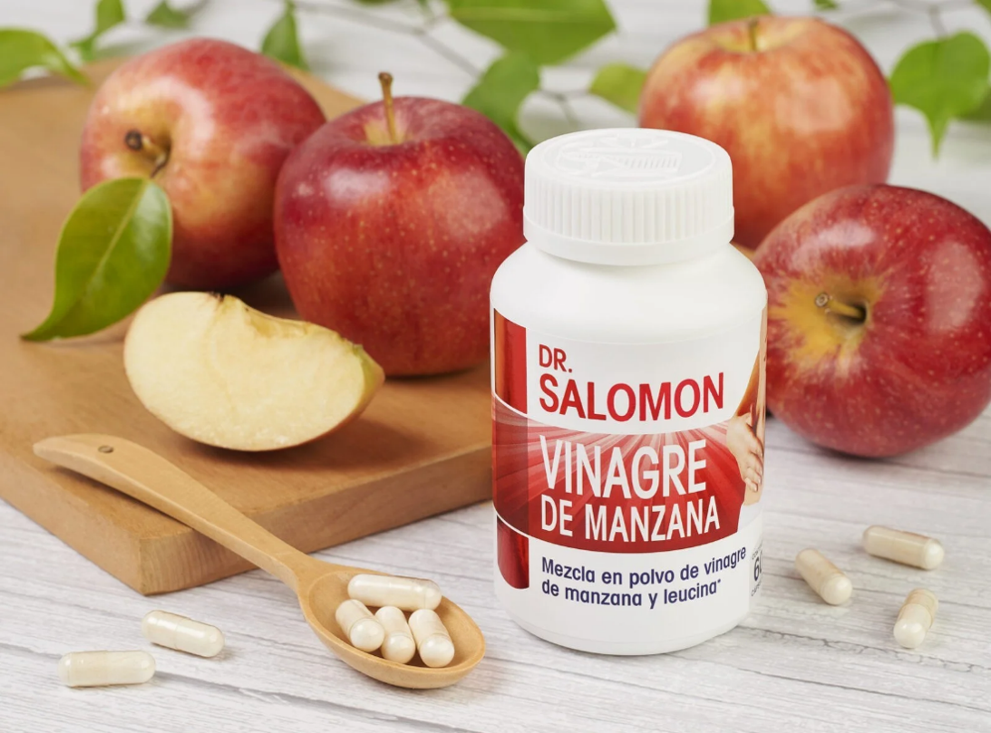 Vinagre de Manzana Orgánico x 60 cápsulas | Abdomen Plano, Digestión y Azúcar en Sangre