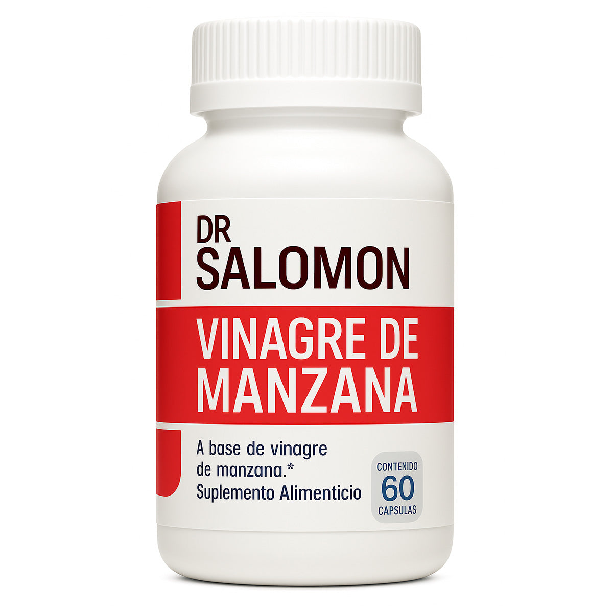 Vinagre de Manzana Orgánico x 60 cápsulas | Abdomen Plano, Digestión y Azúcar en Sangre