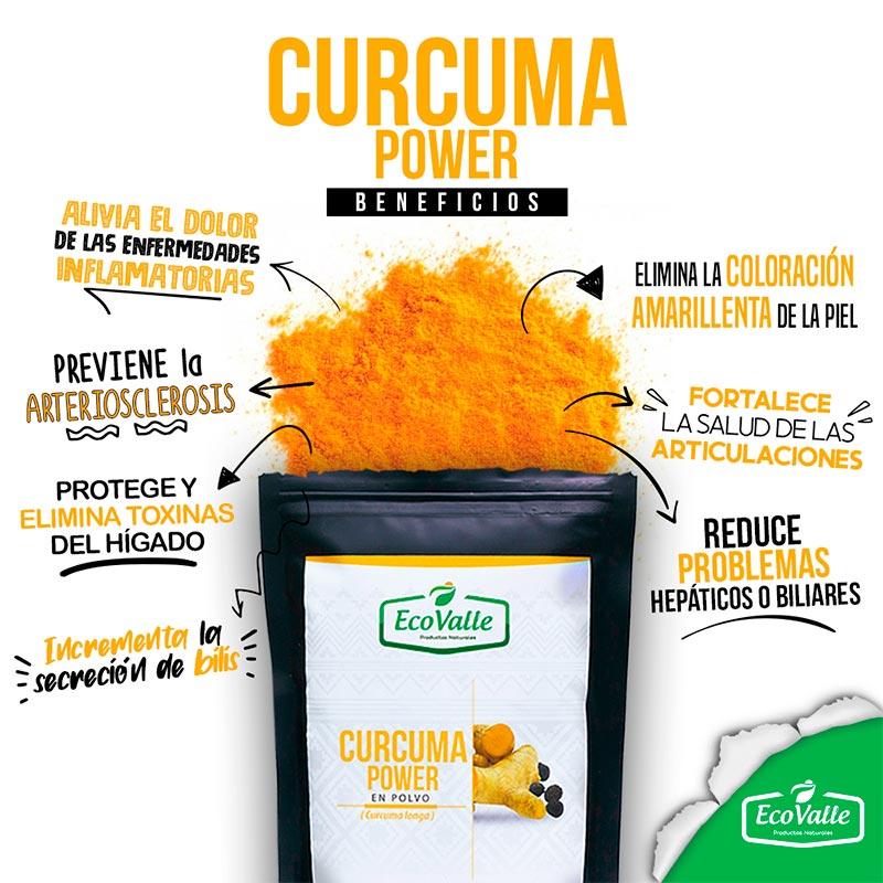 Cúrcuma en polvo x 100g - Tikafarma