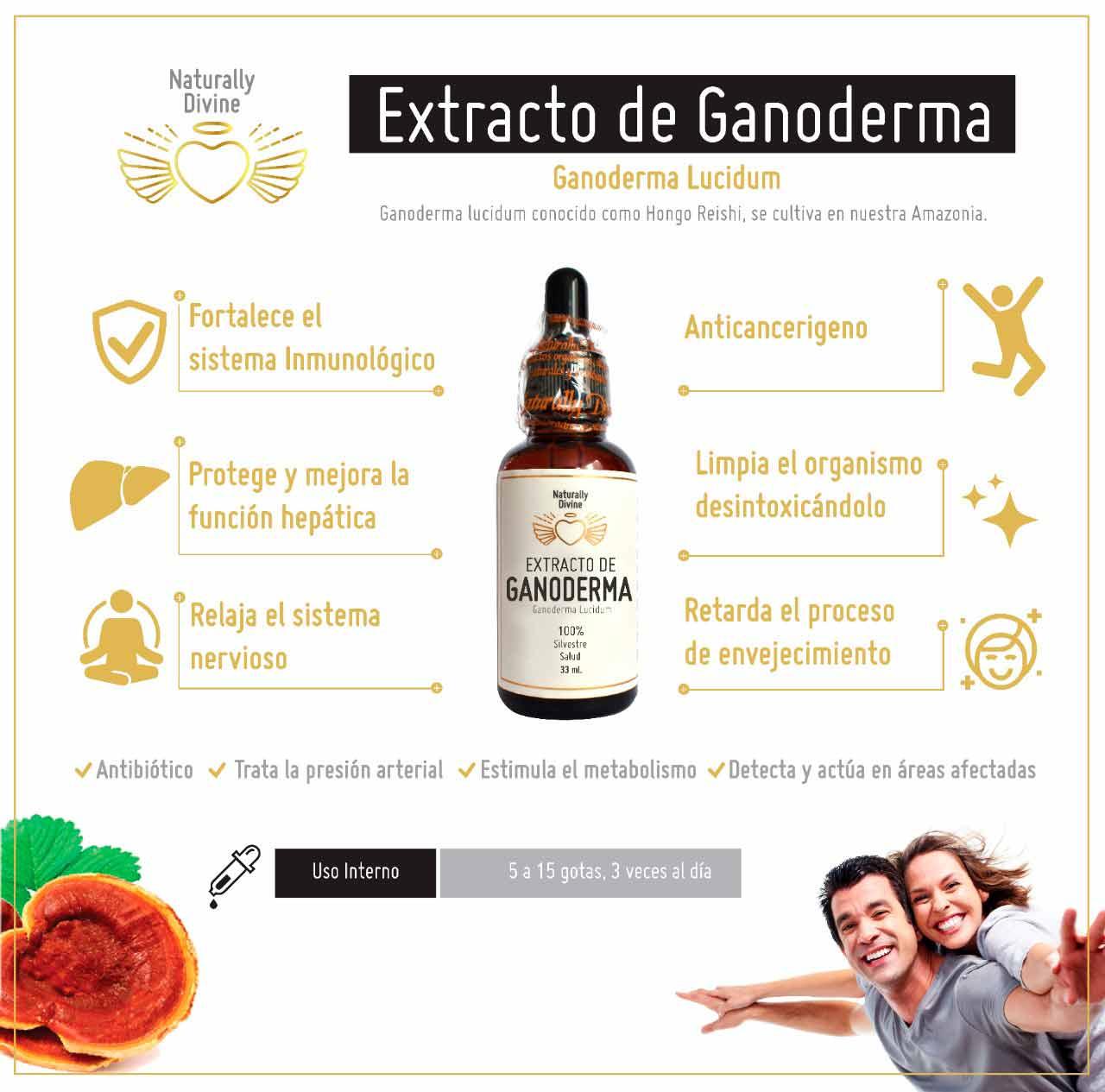 Extracto de Ganoderma x 30ml - Tikafarma