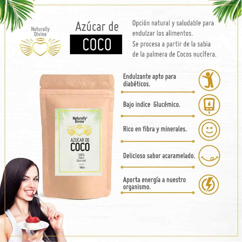 Azúcar de Coco x 250g - Tikafarma