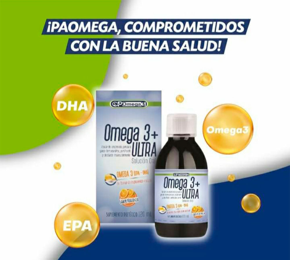 Omega 3 Ultra (EPA + DHA) - Solución Oral x 120ml