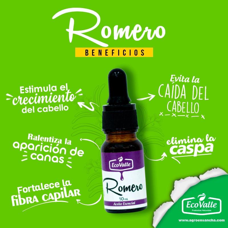 Aceite Esencial de Romero x 10ml - Tikafarma