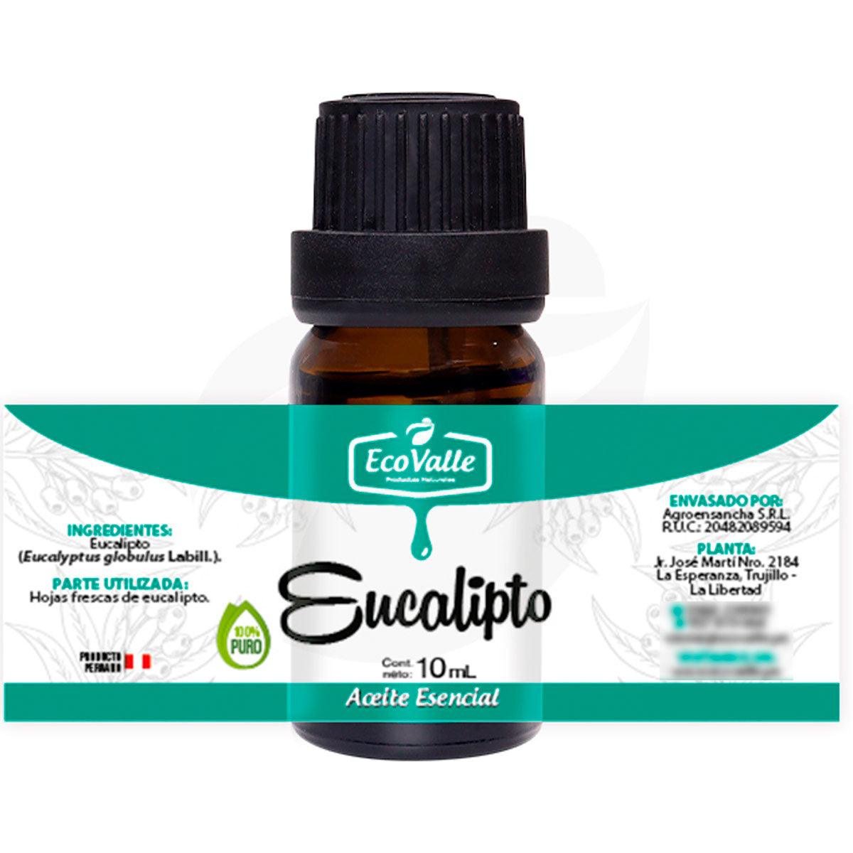 Aceite Esencial de Eucalipto x 10ml - Tikafarma