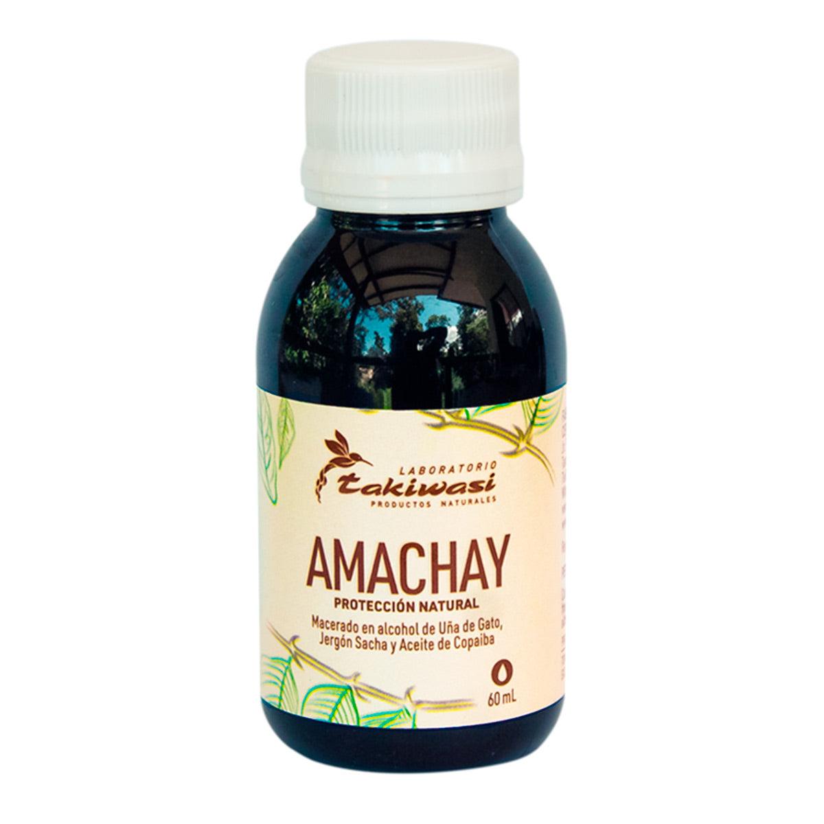 Extracto Amachay (Uña de Gato + Jergón Sacha + Copaiba) x 60ml - Tikafarma