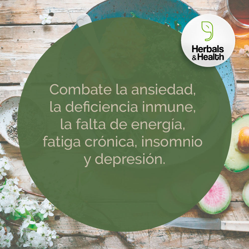 Ashwagandha Orgánica en cápsulas (60 x 500mg)