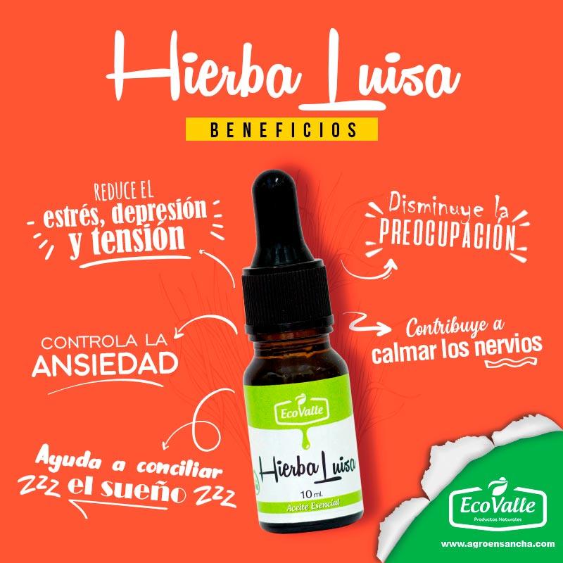 Aceite Esencial de Hierba Luisa x 10ml - Tikafarma