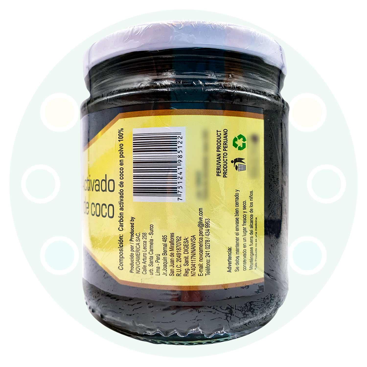 Carbón Activado de Coco en polvo - Tikafarma