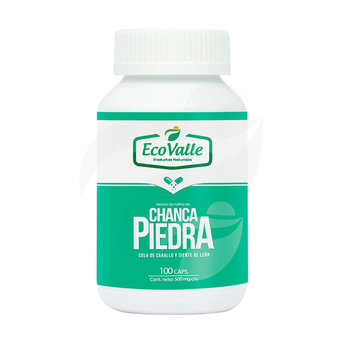 Chancapiedra, Cola de Caballo y Diente de León en cápsulas (100 x 500mg) - Tikafarma