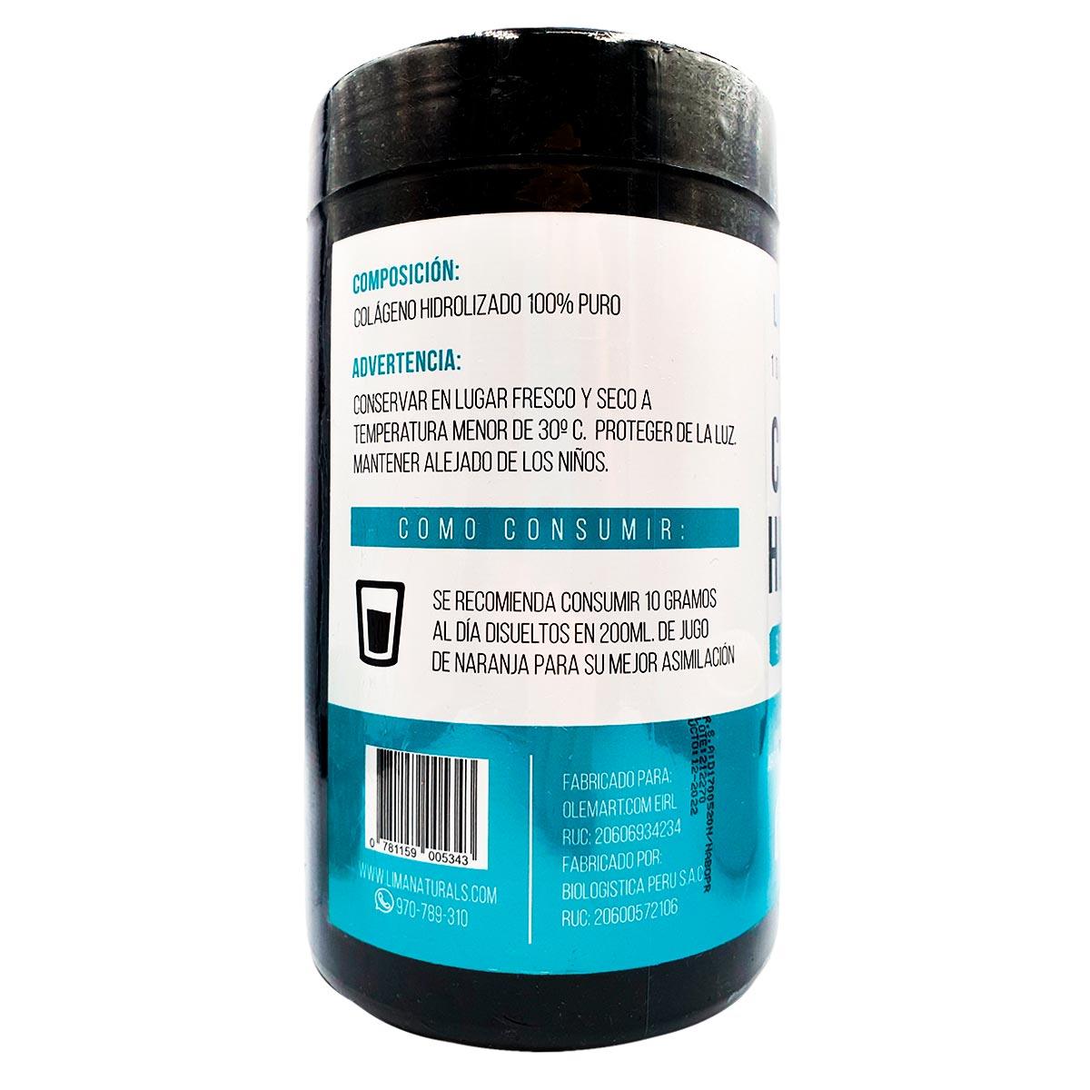 Colágeno Hidrolizado Puro x 500g - Tikafarma