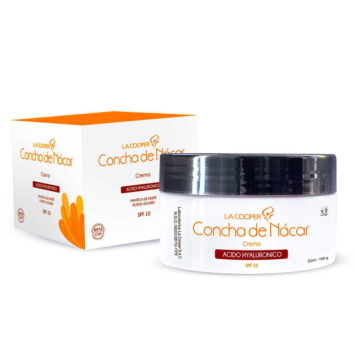 Crema de Concha de Nácar x 100g