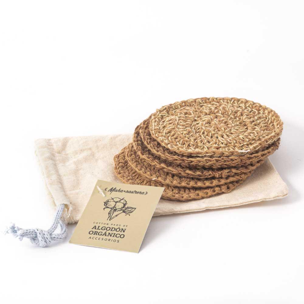 Cotton Pads de Algodón Orgánico x 5u - Tikafarma
