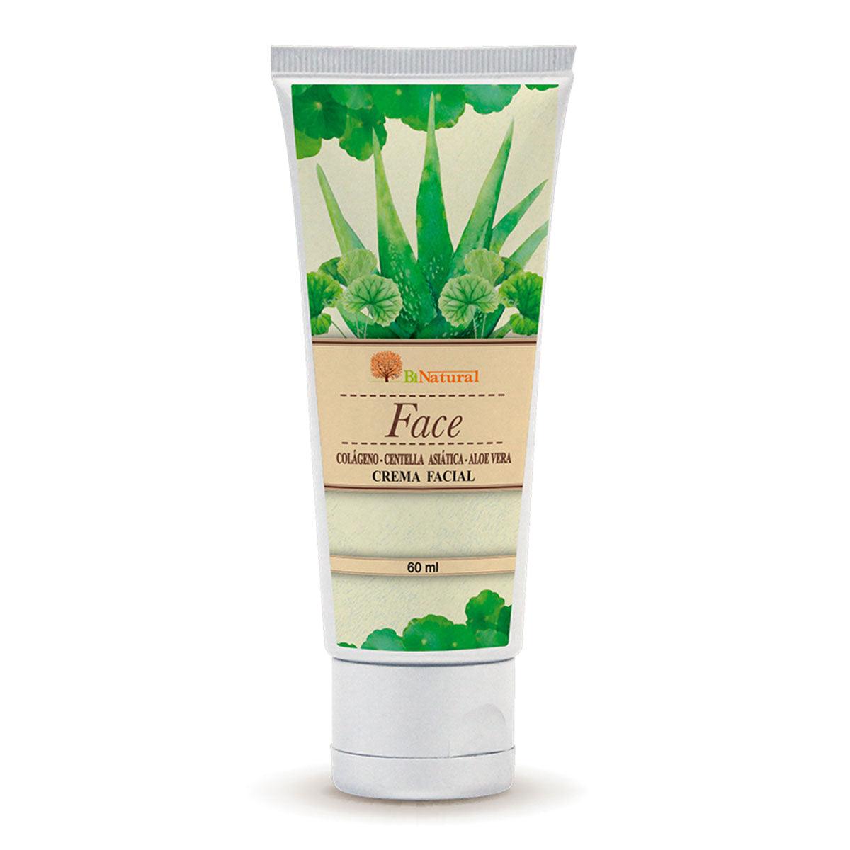 Crema Facial de Colágeno y Centella Asiática - Tikafarma