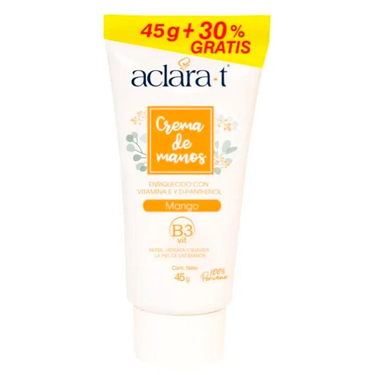Crema para Manos Aclara-T x 45g - Tikafarma