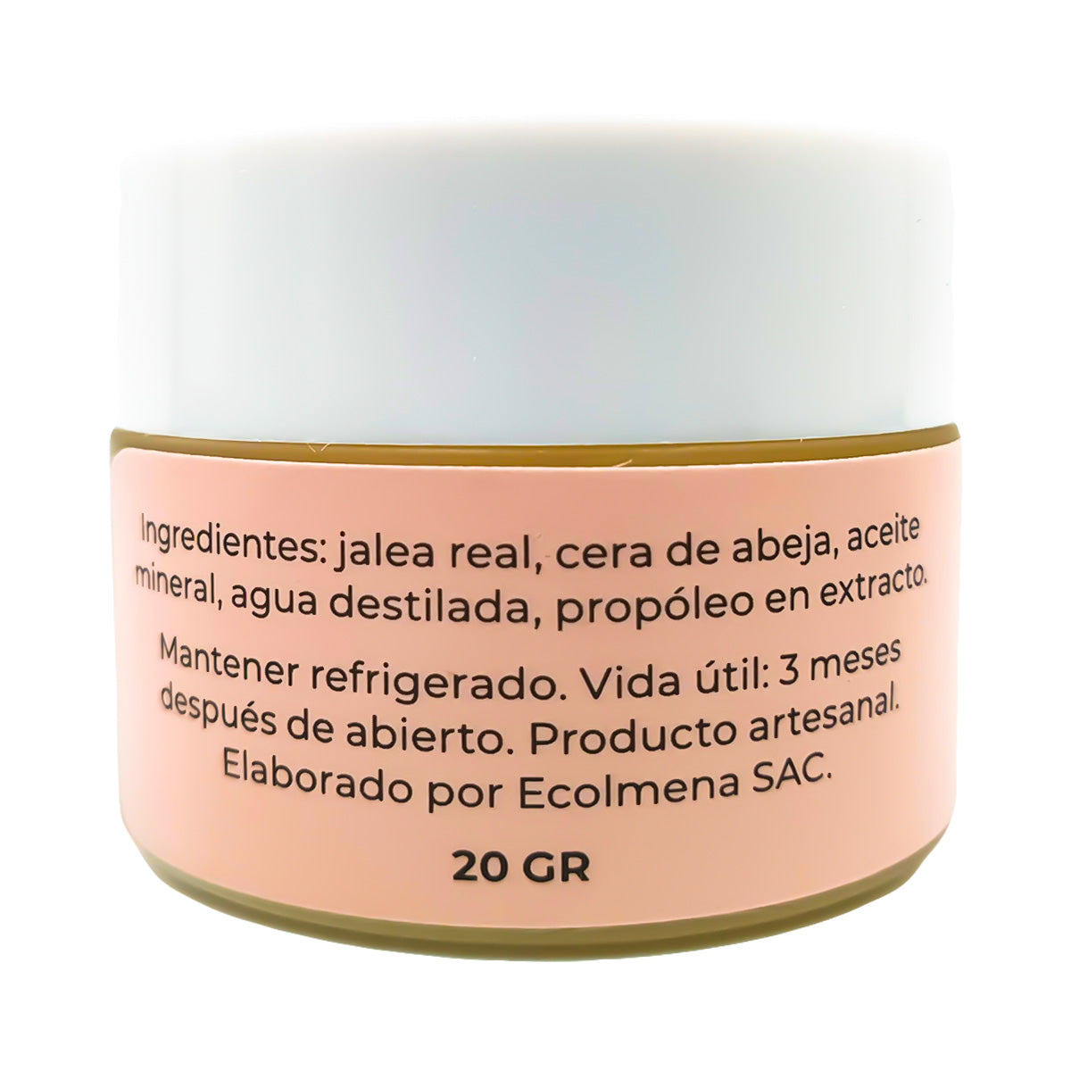 Crema Facial con Jalea Real y Cera de Abeja x 20g
