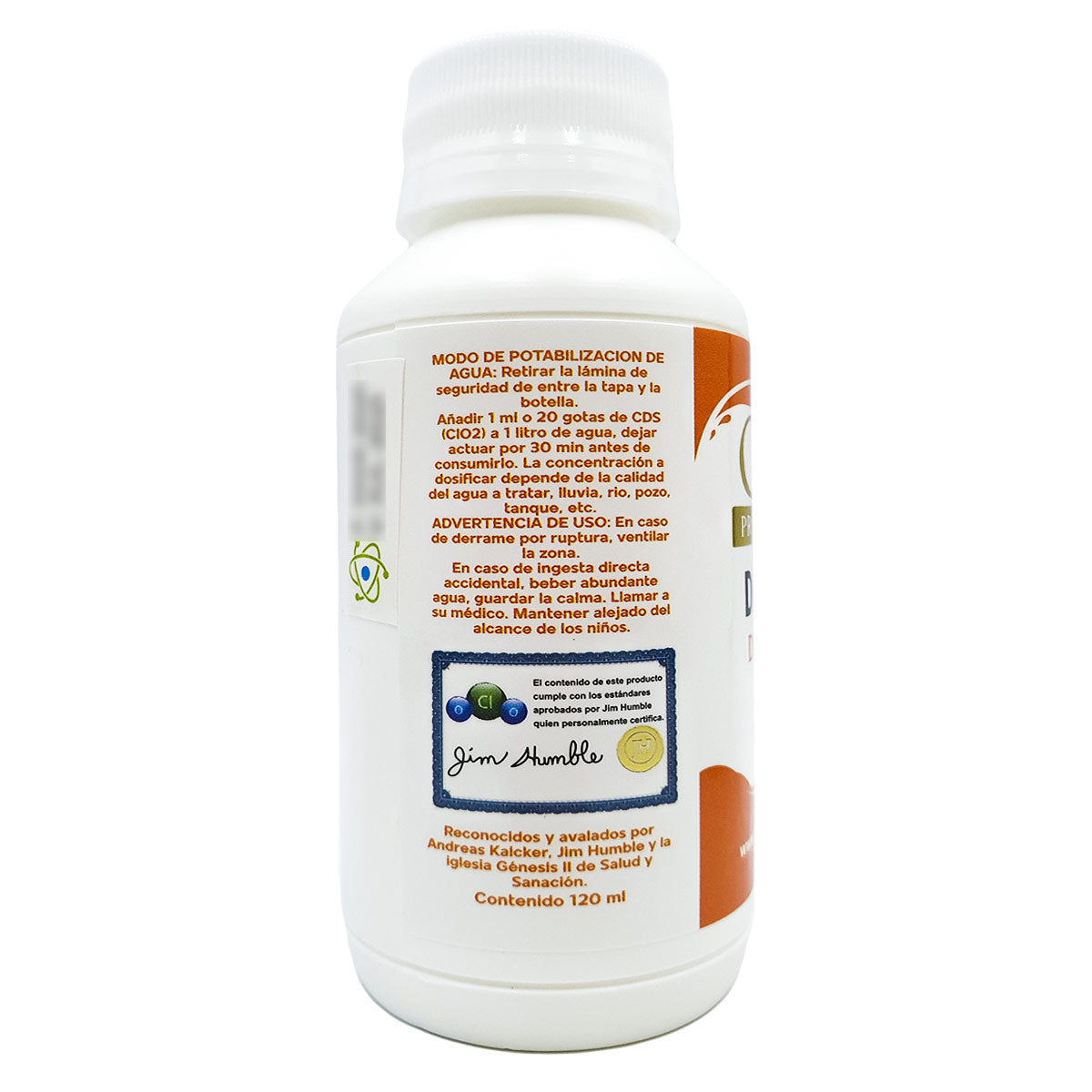 Solución Dióxido de Cloro CDS 0,3% x 150ml