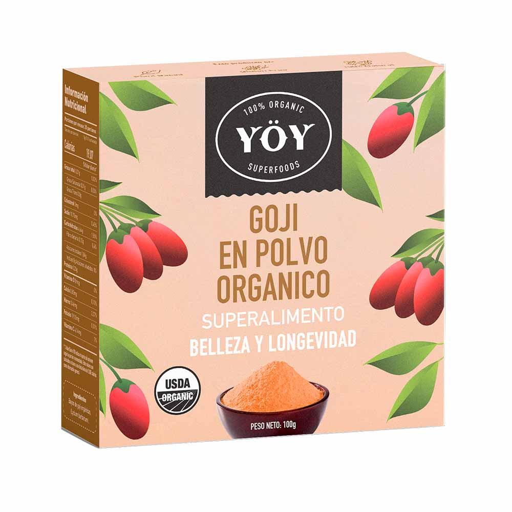 Goji Orgánico en polvo x 100g - Tikafarma